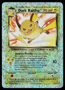 Dark Raichu 7 110 | eBay