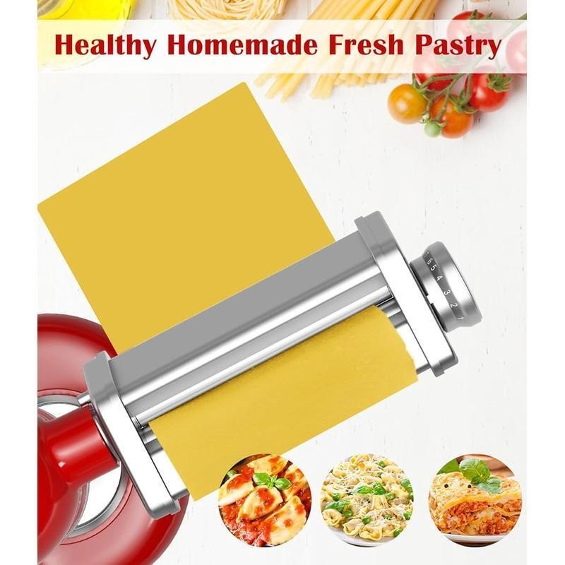 Pasta Roller Mixer Stainless Steel Dough Maker 8 Thickness Settings