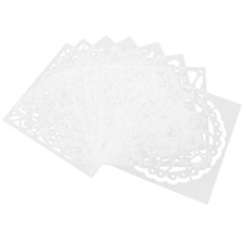  8 Pcs Stencil Di Fiori Per La Decorazione Esterna Pareti Svuotanti