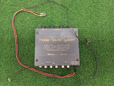 NAKAMICHI Electronic Crossover EC-200 Signal Processor Mobile