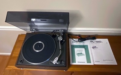 Pioneer PL-12D II Serviced Turntable LP Gear Belt Pickering DSE-1 Manuals