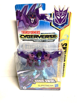 Transformers Cyberverse Power of the Spark Sonic Swirl Slipstream Action Figure
