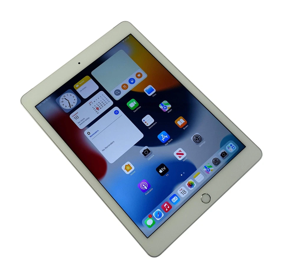 Apple iPad Air 2 Tablet, 16GB, WiFi + GSM, Silver, A1567 - Image 3 of 4