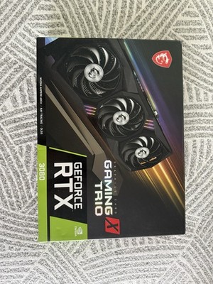 MSI GeForce RTX 3080 GAMING X TRIO 10GB GDDR6X Graphics Card