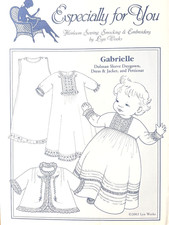 Especially For You Gabrielle Baby HEIRLOOM Smocking Embroidery Sewing Pattern FF