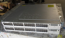 Lot of 2 Cisco Catalyst WS-C3850-48F-E 3850 48-Port PoE Switch