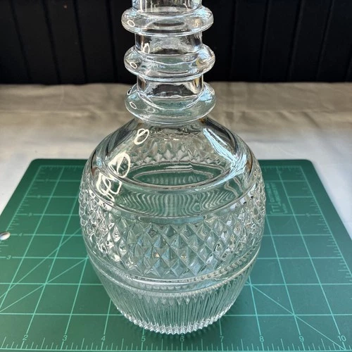 Tiffany & Co. Design Vintage Seagrams 1776 Glass Decanter