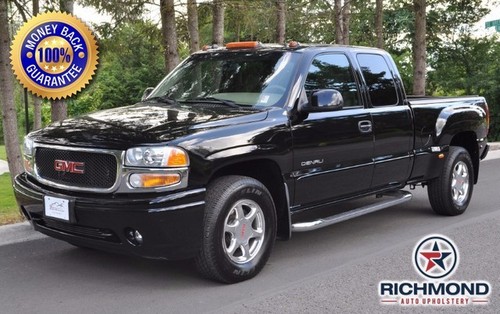 GMC Sierra Denali 2002 AWD cuadrasteer - cubierta inferior de cuero del conductor 2 tonos - Imagen 9 de 9