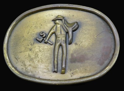Small Vintage Levi Strauss Belt Buckle Levi Strauss & Co. Brass Belt Buckle — Cisco main image 2