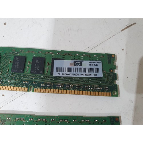 Lot of 3 Hp Micron MT18JSF25672AZ-1G4F1 DDR3 RAM 6GB (3x2GB) Memory DIMM for PC - Picture 6 of 8