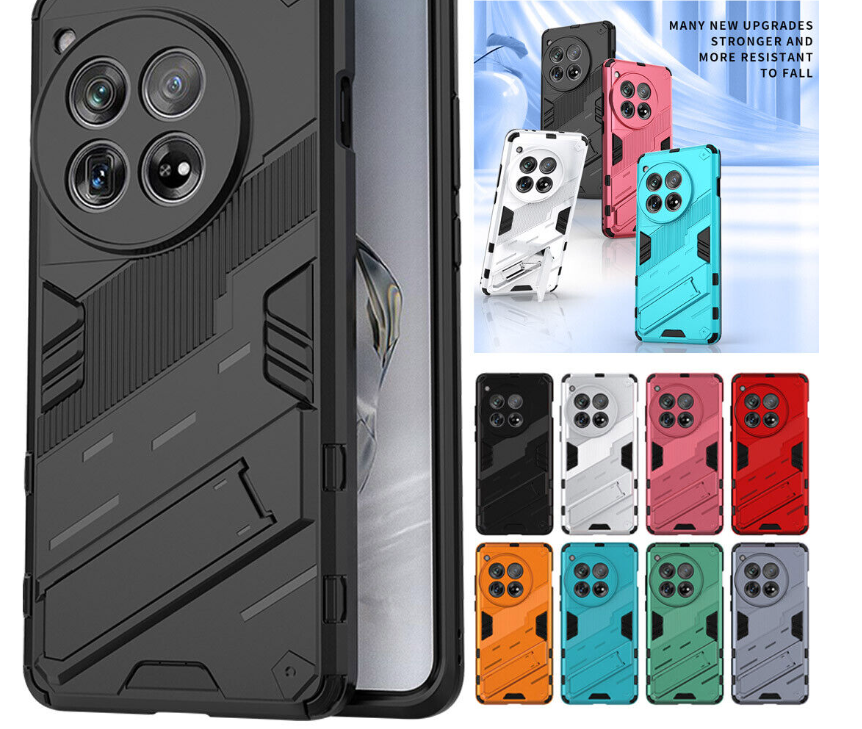 Funda rígida delgada mate con soporte para OnePlus 12 12R 11R 10T 10R Nord 3 N30 5G