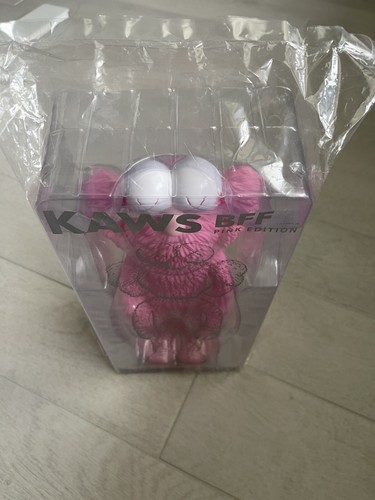 NEW Zipped Seal Kaws x Medicom BFF Pink Edition Figures Authentic Toys FAST SHIP - Picture 3 of 3