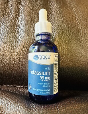 Ionic Potassium - Supplement with Potassium & Magnesium - Liquid Supplement t...