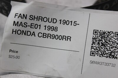 ユウ Shroud Radiator Fan Honda CRF300 19015-K1T-E11