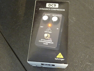 BEHRINGER DYNAMIC COMPRESSOR DC 9  UNBENUTZT UNUSED BOXED NEW
