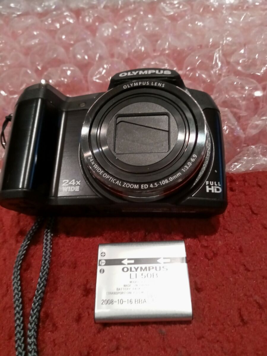 Olympus Stylus SZ-17 24x HD Digital Camera - Black | eBay Olympus Stylus SZ-17 24x HD Digital Camera - Black | eBay