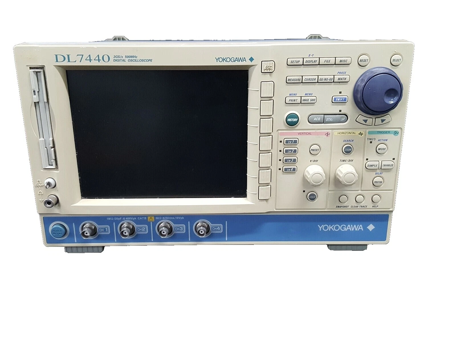 Yokogawa osciloscopios & vectorscopes