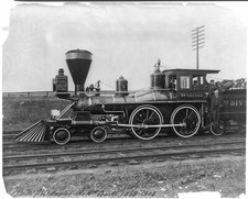 Great Northern Railroad Founder James J. Hill on Wm. Crooks Steam Engine 1908