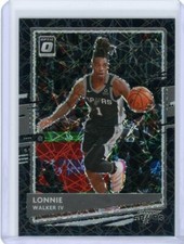 2020-21 Donruss Optic Basketball Black Velocity Prizm #83 Lonnie Walker IV 16/39