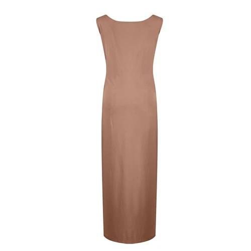 Womens Sexy Vest Maxi Dress Sleeveless Slim Fit Dress Solid Casual Long Dresses - Picture 16 of 69