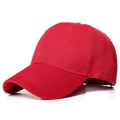 Solid Plain Baseball Cap Trucker Hats Blank Hat Ball Men Women Adjustable Size