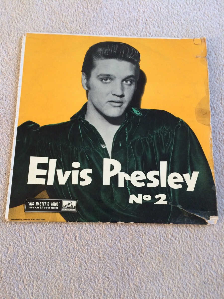 Elvis Presley,Elvis No.2 LP, VG+/ G+,H.M.V,1957,Rock n Roll