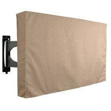Outdoor TV Cover, Brown Universal Weatherproof Protector for 65'' 70'' TV