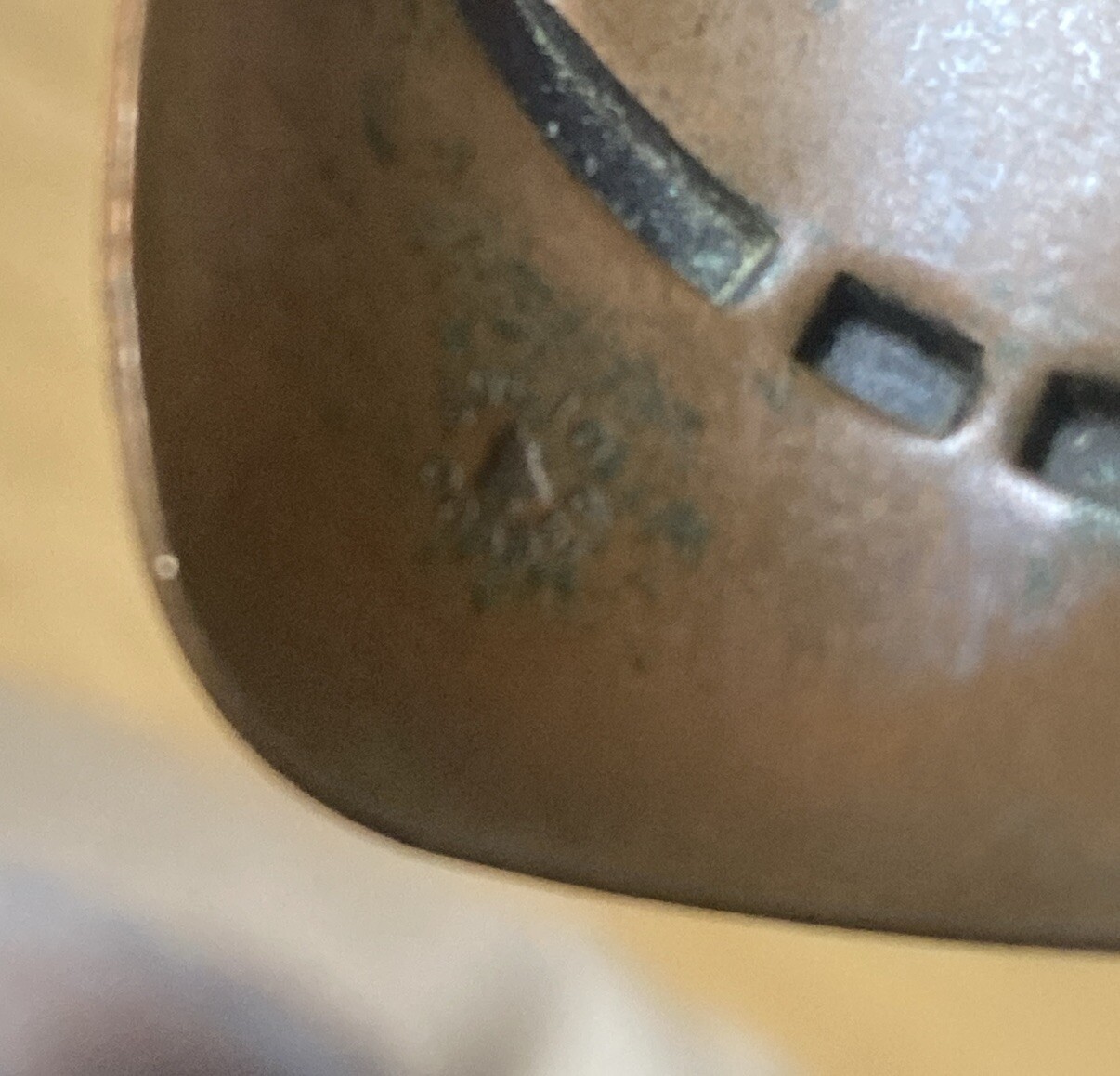 Bold  Vintage Navajo Solid Copper Thunderbird Cuf… - image 11