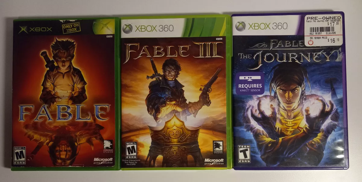 Fable III 3 + The Journey - Games XBOX 360 - Game Lot - Working