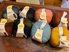 REGIA PREMIUM SILK BLEND Yarn & REGIA MERINO YAK COLOR- color choice