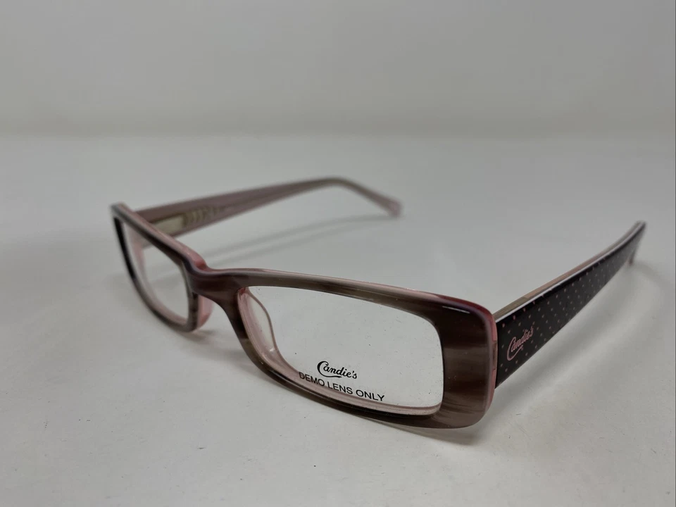 Candie’s C PENNIE GRY 46-16-130 灰色/粉色全边眼镜框 BG51 — 第 2/4 张图片