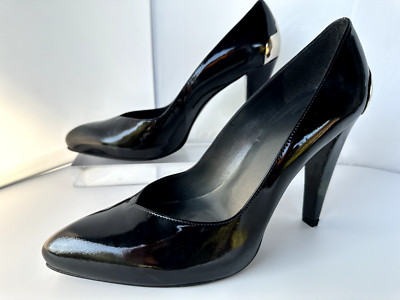New Stuart Weitzman Women's Shoes Blue Pump Size 7 Heels Patent Leather