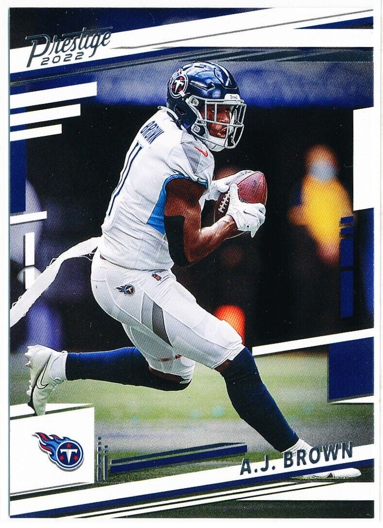 2022 Panini Prestige Football A.J. Brown #285 Tennessee 2022 Panini Prestige Football A.J. Brown #285 Tennessee