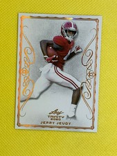 JERRY JEUDY 2020 Leaf Trinity Multi-Sport Base Rookie Card - Broncos