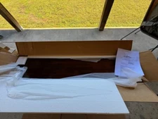 Duluth Forge DFSM48-BR Fireplace Shelf Mantel Brown Finish 48 Inch