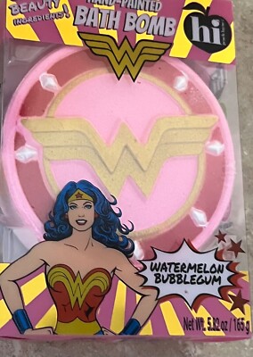 DC Wonderwomen Bath Bomb Watermelon Bubblegum