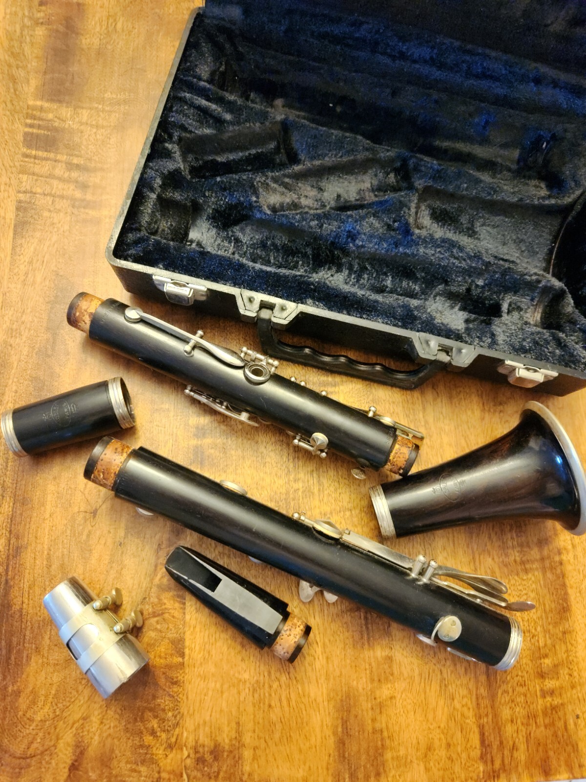 Noblet Paris Model "N" Bb Wood Made in France eBay