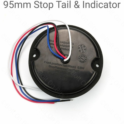 RDX LED 95mm Lamp/light Stop/Tail/Indicator 12v/24v Kit Car Defender Trailer - Picture 2 of 6