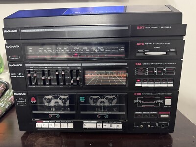 Magnavox Model MX 1820 Integrated Stereo Belt Drive FULLY
