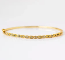 SHASHI Jasmine Cuff Bangle Bracelet Rose Gold Silver Gold Anthropologie MSRP $88