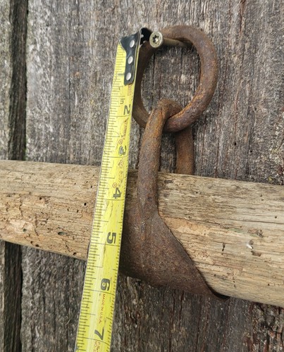 Antique Vintage Wood Evener Bar Double Tree Yoke horse Ox Western Primitive 30” - Picture 8 of 8