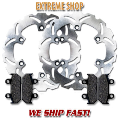 Honda Front Brake Rotor+Pads CBR 400 1986 VFR 400 R(1987-1988) CBR 500 600 87-90
