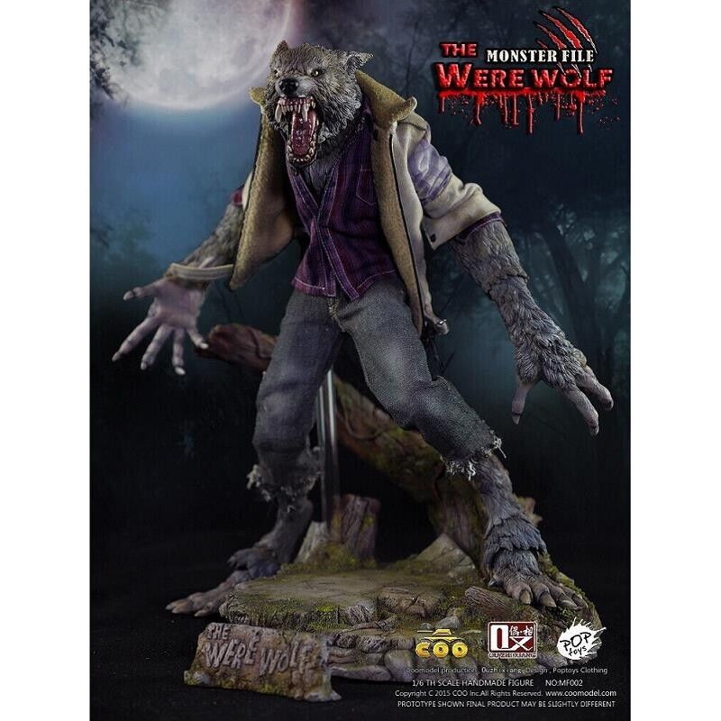 COOMODEL X OUZHIXIANG MF002 1/6 Monster File The Werewolf COOMODEL X OUZHIXIANG MF002 1/6 Monster File The Werewolf