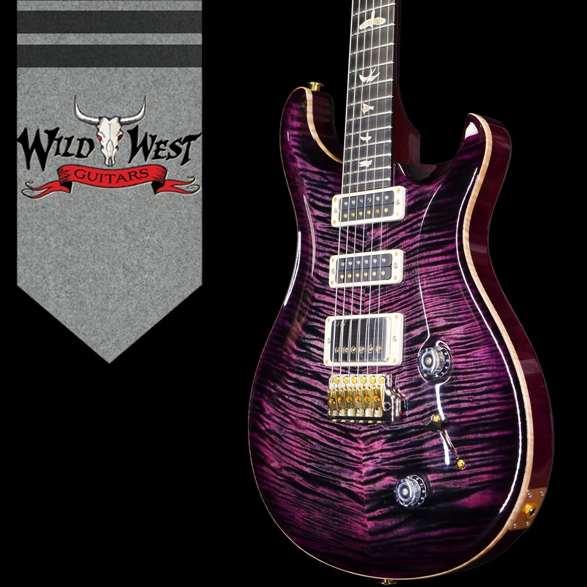 ギター PRS studio 22 10TOP PRS Studio 22 Orange Tiger 10 Top Pattern Neck w/case – Tone