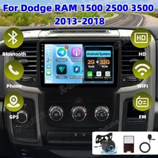 2+32G For 2013-2018 Dodge Ram 1500 2500 Android 14 Car Stereo Radio Carplay Navi