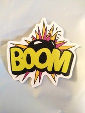 Comic Book Sound Effect Onomatopoeia Emanata Speech Bubble Decal Sticker