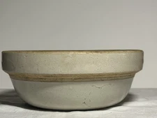 Crock Stoneware 2 Bowls 9” each