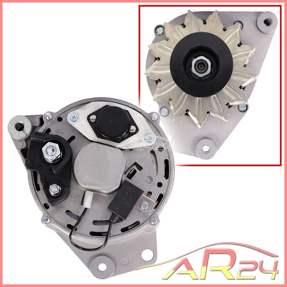 ALTERNADOR POR VW LT 28-35 40-55 1 I 2.4 +TD TRANSPORTER BUS T3 T4 65A - Imagen 4 de 4
