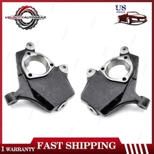 For 07-17 Chevy Silverado GMC Sierra 1500 2WD 4WD NEW 2" Drop Lowering Spindles