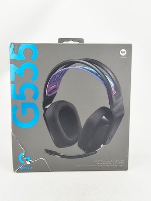Logitech G535 Lightspeed Wireless Gaming Headset Black USB Rechargeable SAD BOX